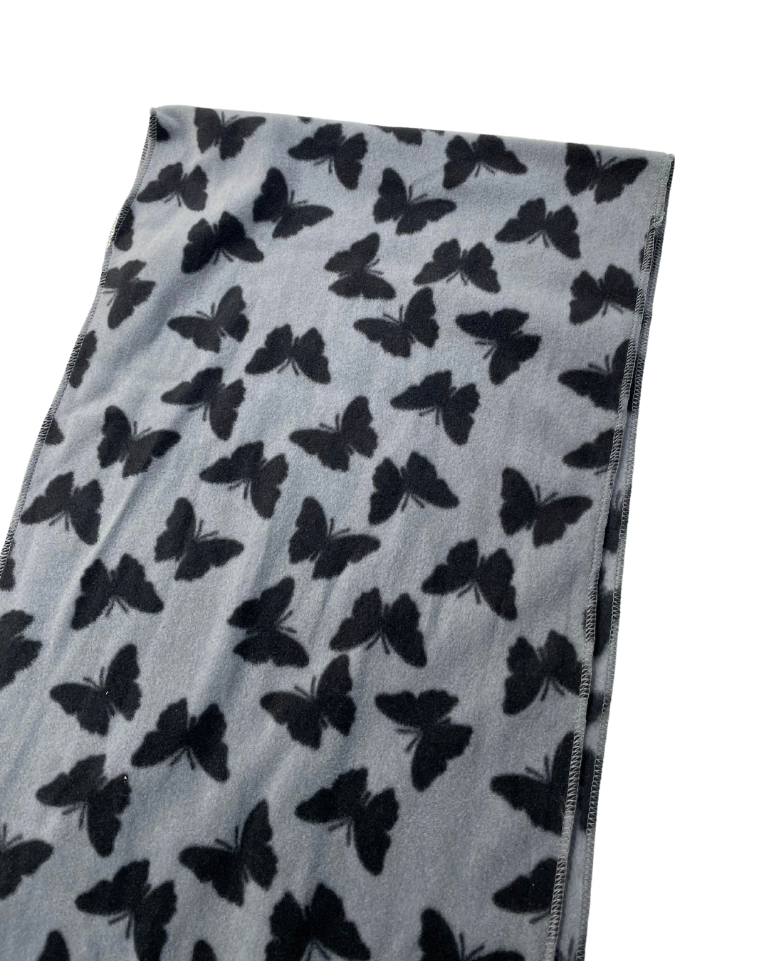 Cotton Traders Grey Butterfly Scarf