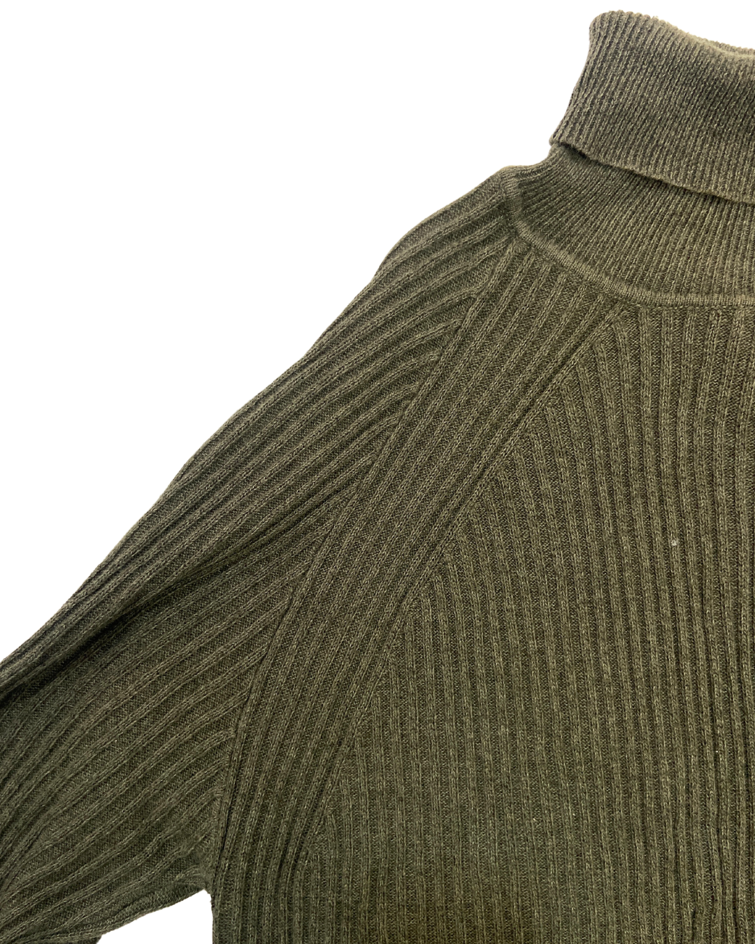 River Island Khaki Turtleneck Jumper