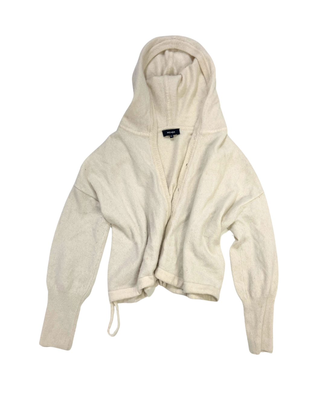 ME+EM Soft Knit Hooded Cardigan