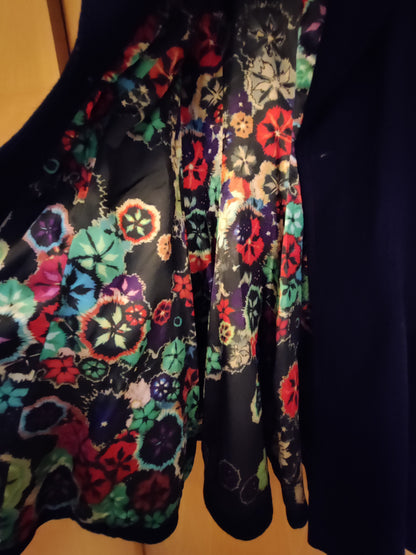 Preloved Navy frock coat