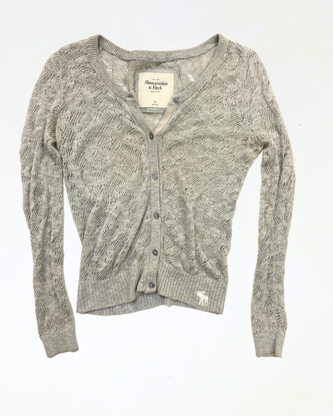 Abercrombie and Fitch Grey Cardigan