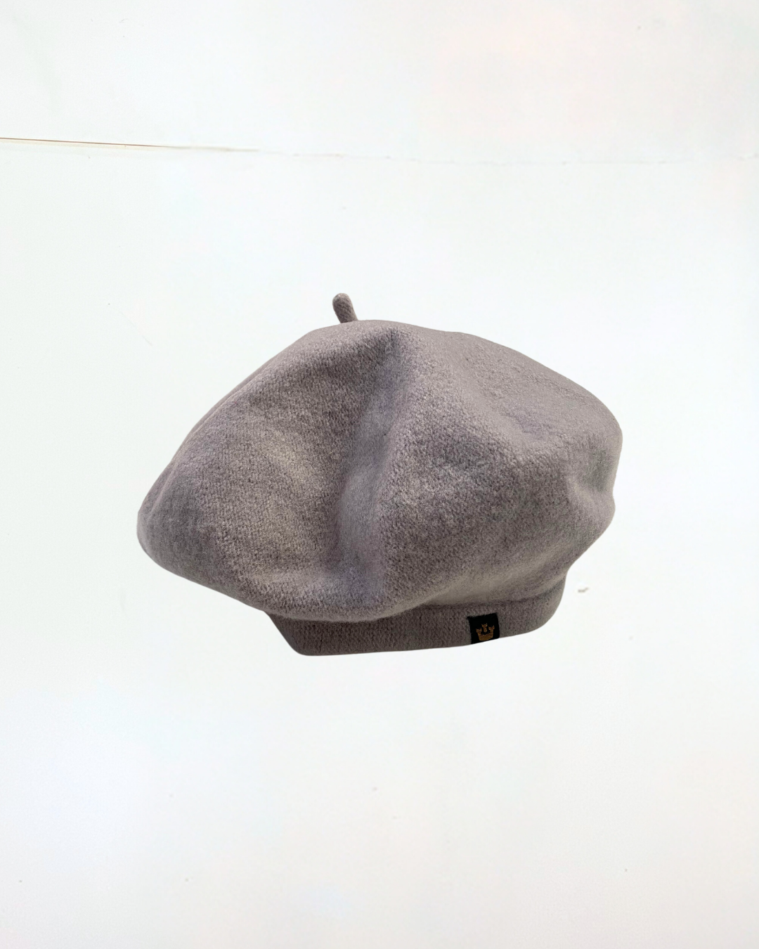 Goorin Bros Grey Wool Beret One Size