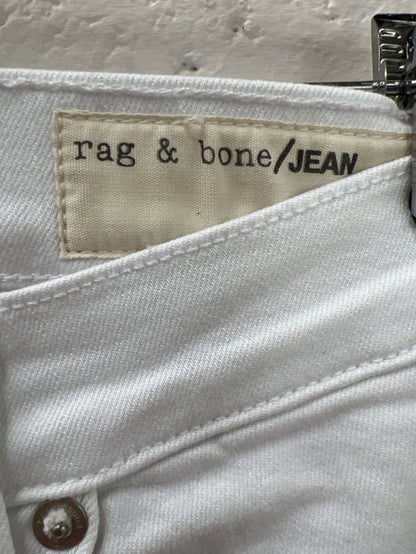 Preloved Rag and Bone NY White skinny jean