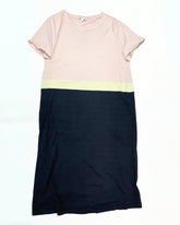 second hand Cos Pink +Black Tshirt Dress  12 OWNI