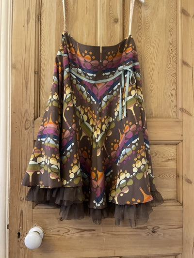 Preloved Silk skirt