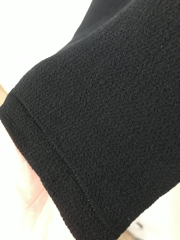 second hand Unknown Black 3/4 sleeve top 5 OWNI