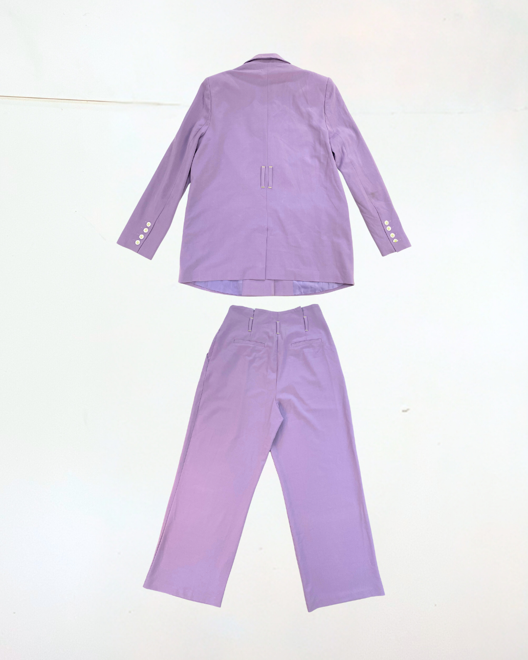 Collusion Lilac Suit Trousers &amp; Blazer Size 12
