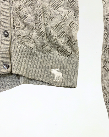 Abercrombie and Fitch Grey Cardigan