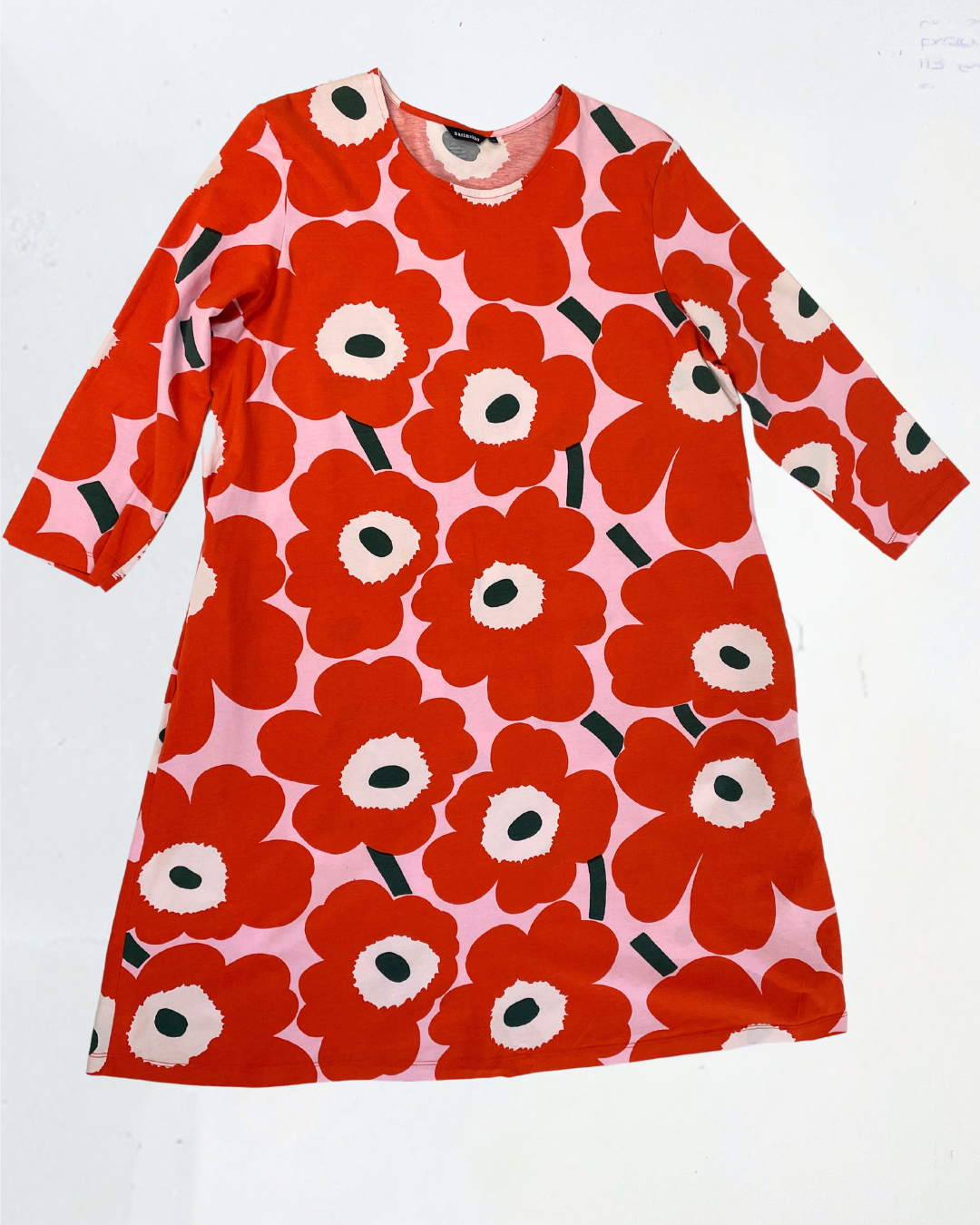 second hand Marimekko Marimekko Aretta Pieni Unikko Tunic Dress in Size XL 74 OWNI