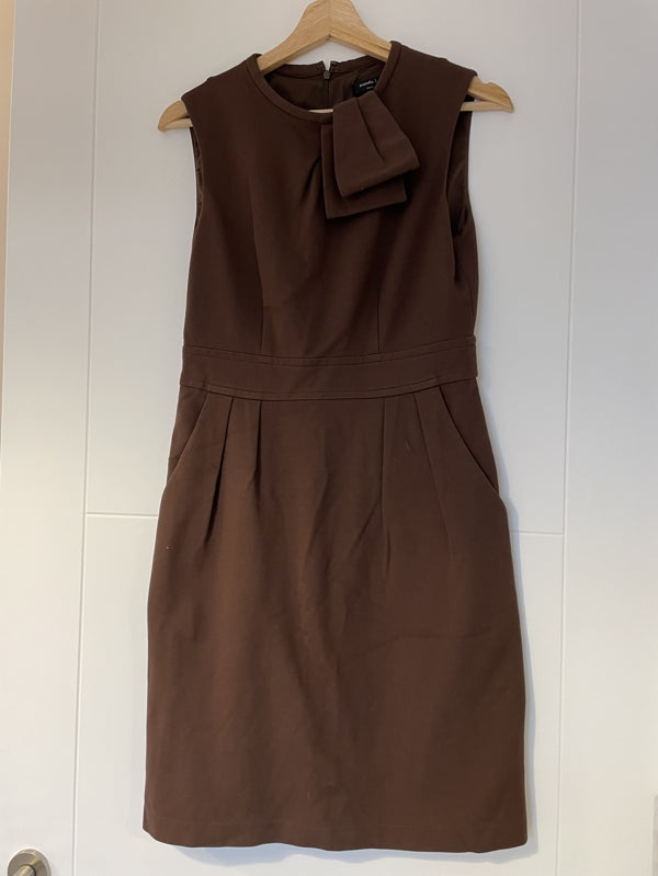 Preloved Brown dress with pockets