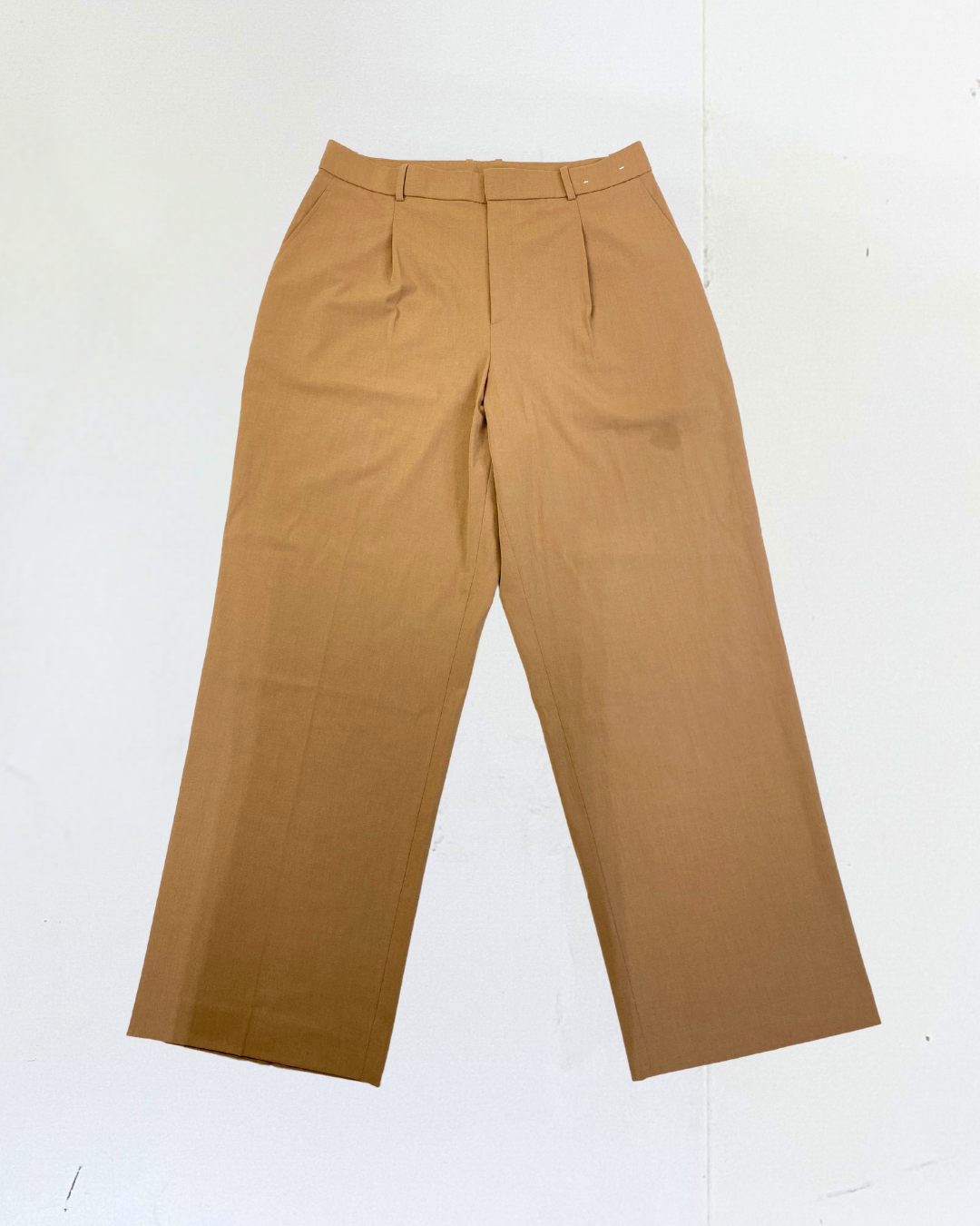 Uniqlo Tailored Camel Trousers Size XL