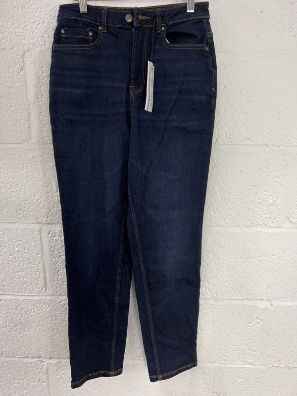 Preloved Hoxton Mom Fit Rinse Jeans in Size 8