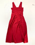 second hand Oliver Bonas Red Midi Dress  10 OWNI