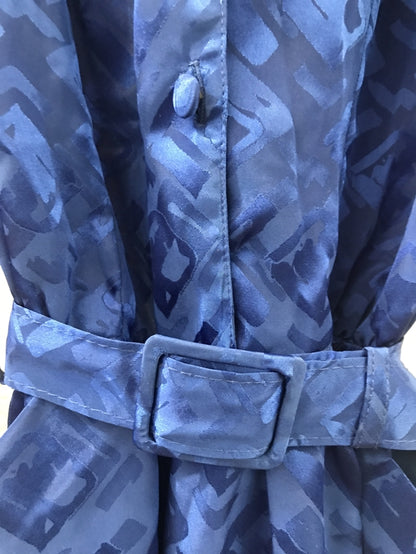 Preloved Silky Blue Dress