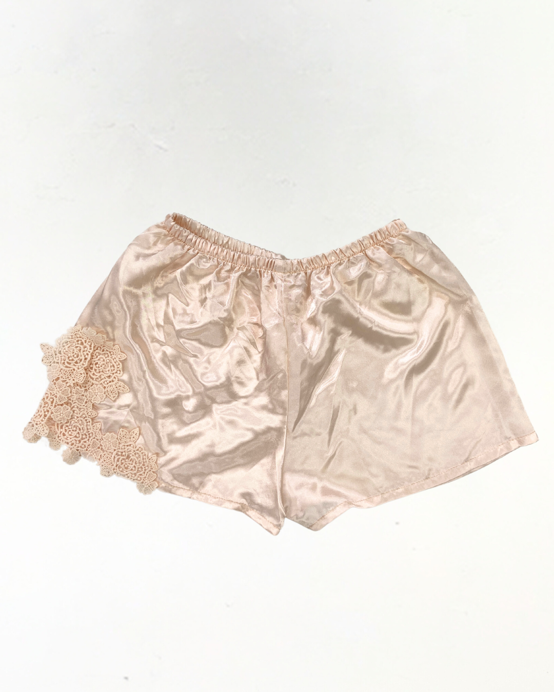 Unknown Pink Satin Shorts Size S