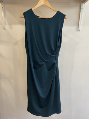 Preloved Teal 3/4 Length Dress
