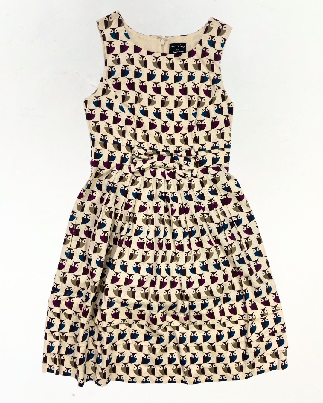 Orla Kiely with People Tree Owl Print Dress