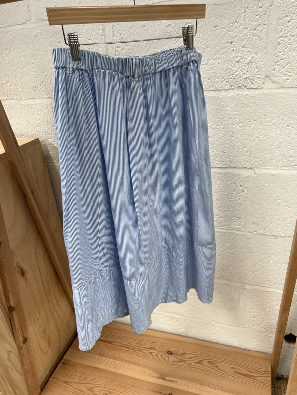 Preloved People Tree Midi skirt elastic waist