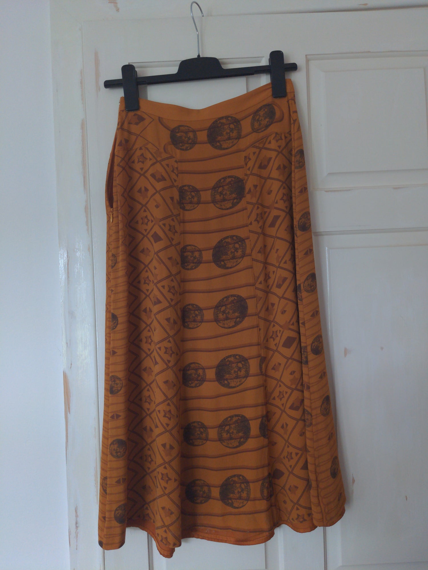 Preloved Silk Moon Skirt