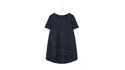 second hand Cos Navy Aline Dress With Aplique Details 30 OWNI