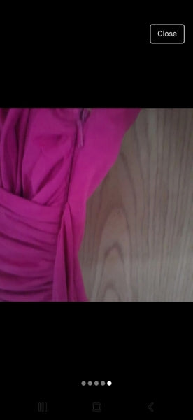 Preloved Hobbs Wrap Effect Sleeveless Dress