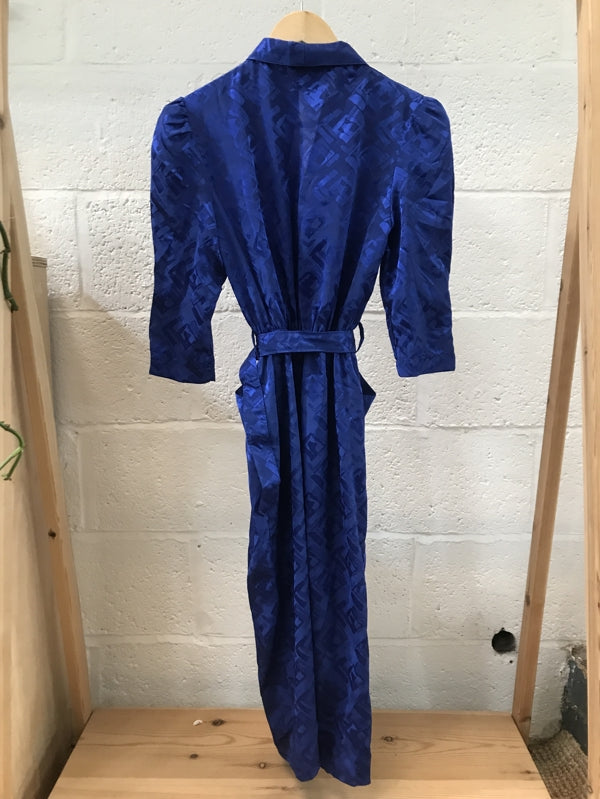Preloved Silky Blue Dress