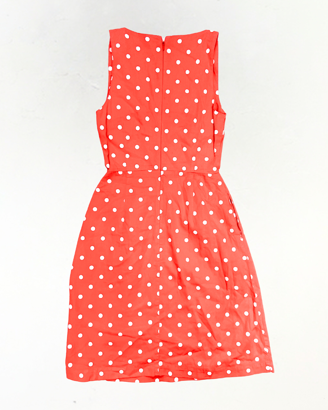 People Tree Red Polka Dot Dress