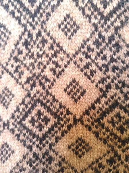 Preloved Pure Wool Icelandic / Nordic Style Cardigan