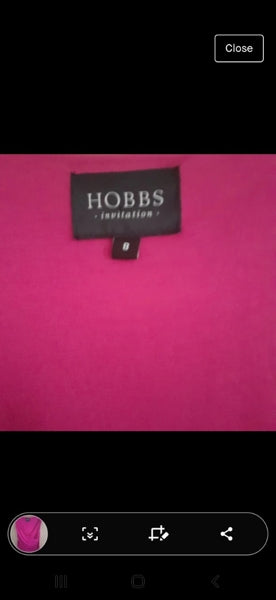 Preloved Hobbs Wrap Effect Sleeveless Dress