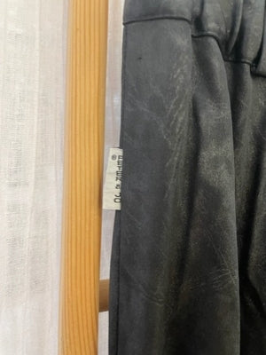 Preloved Black silky jogger style trousers