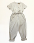 second hand People Tree Cream Jumpsuit With Button Up Front 18 OWNI