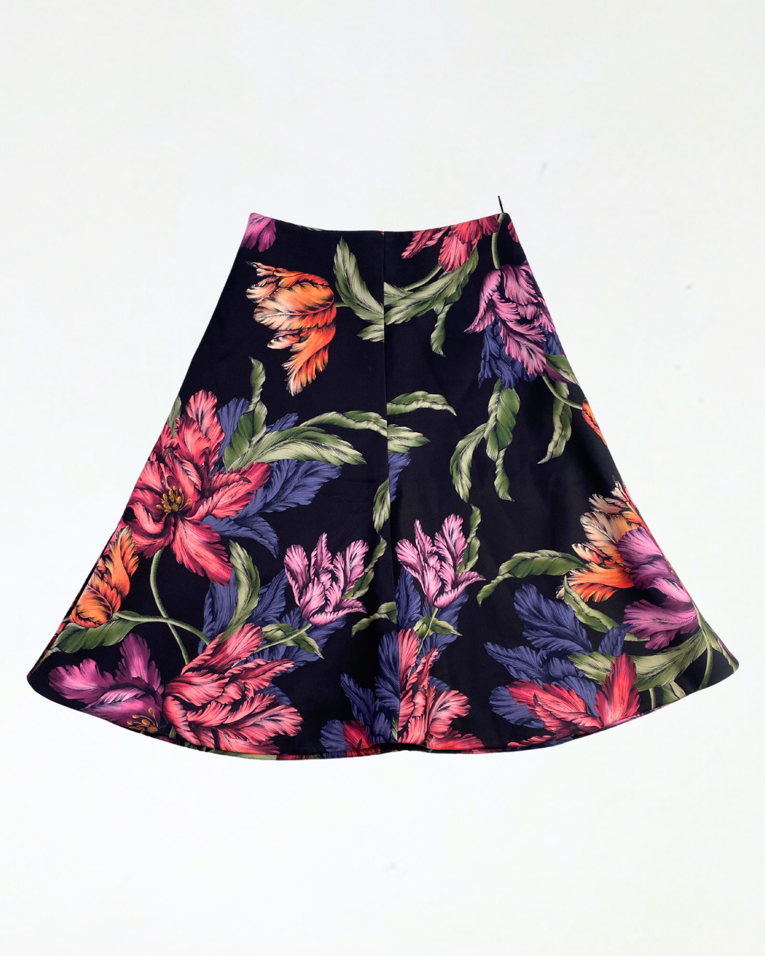 Floral A-line Skirt