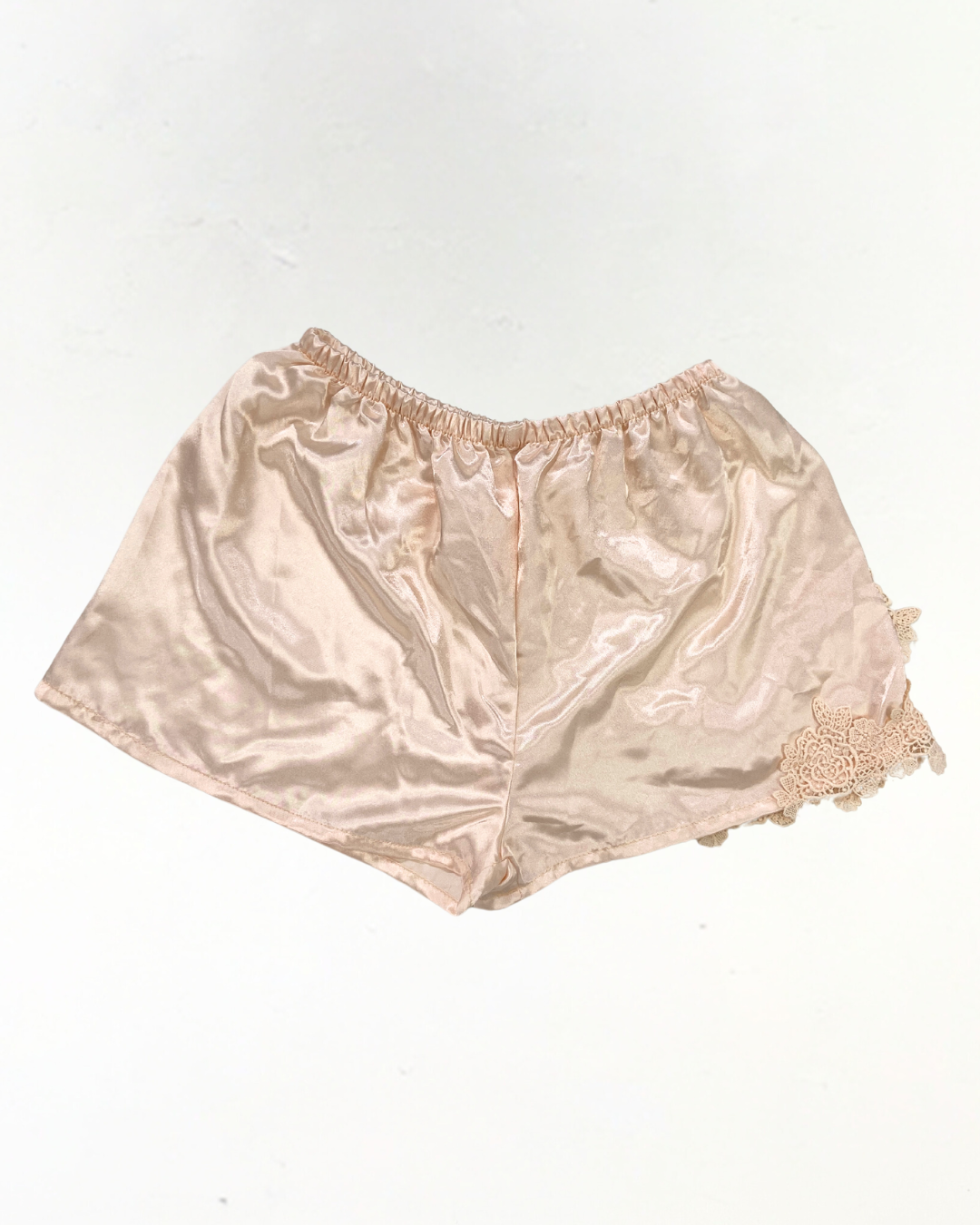 Unknown Pink Satin Shorts Size S