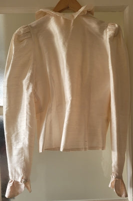 Preloved Peach silk jacket