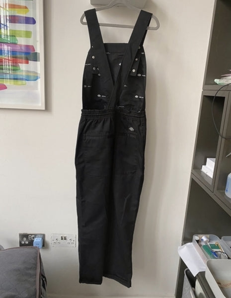 Preloved Dickies overalls- Black 10 and up