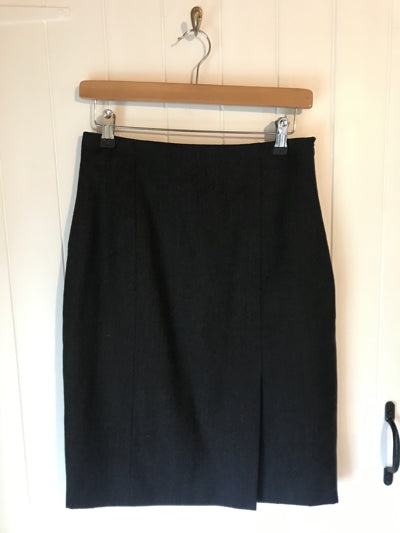 Preloved Wool Pencil Skirt