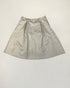 second hand M&S M&S Ivory Gold Metallic Pattern Skirt in Size 14 10 OWNI