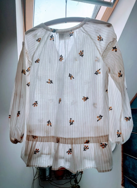 Preloved Light cotton blouse ( RRP £106)