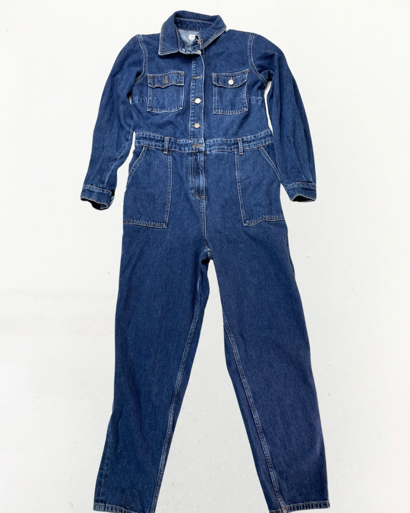 second hand People Tree Yara Denim Boilersuit 30 OWNI