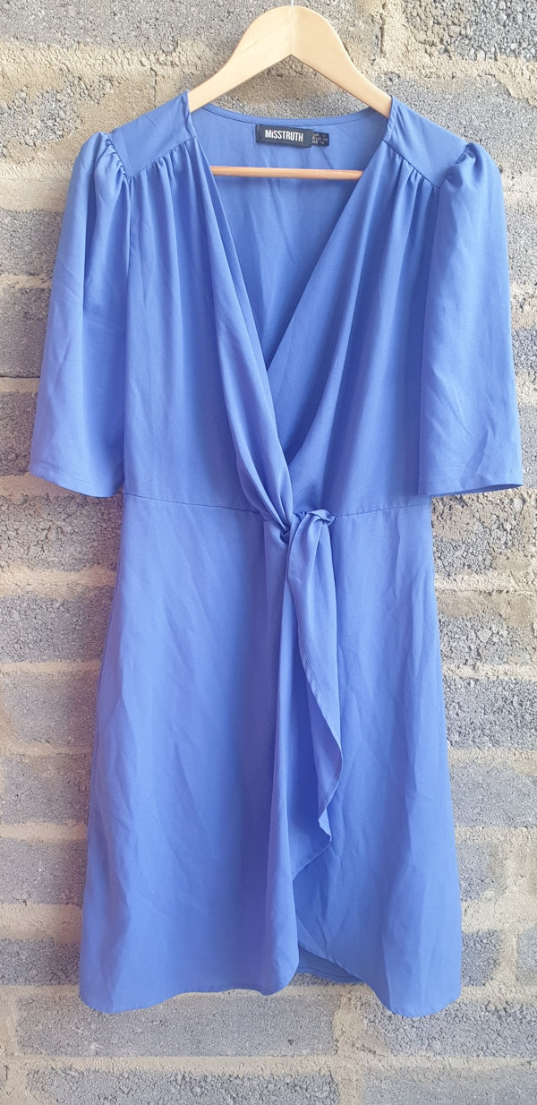 Preloved Misstruth blue mini dress
