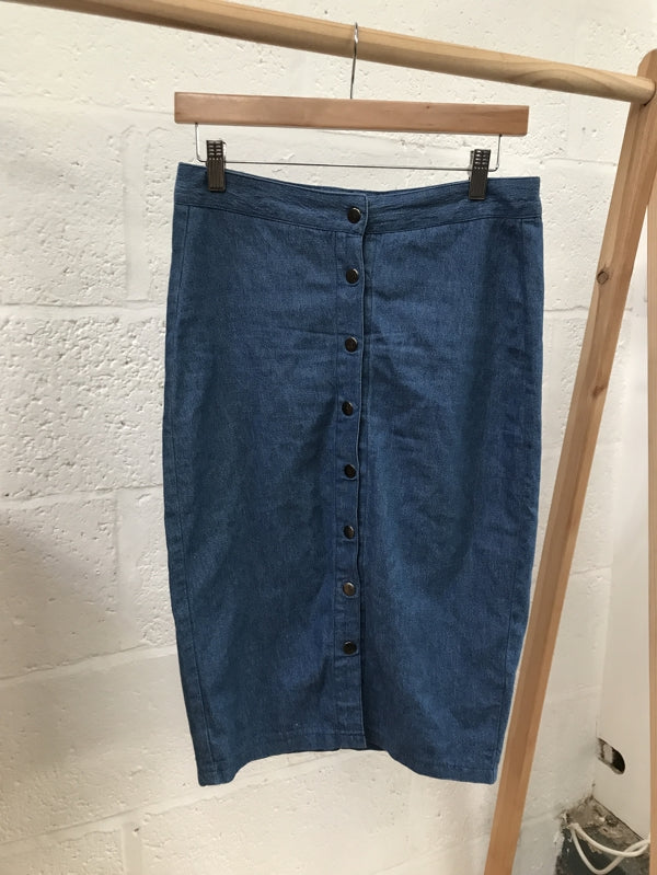 Preloved Denim Skirt