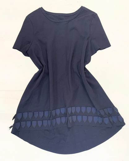 second hand Cos Navy Aline Dress With Aplique Details 30 OWNI