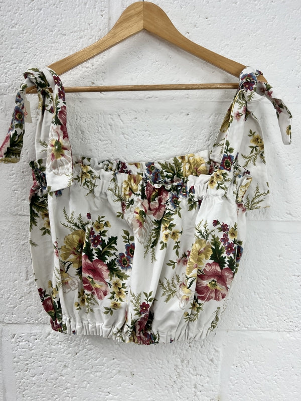 Preloved Floral Tube Top