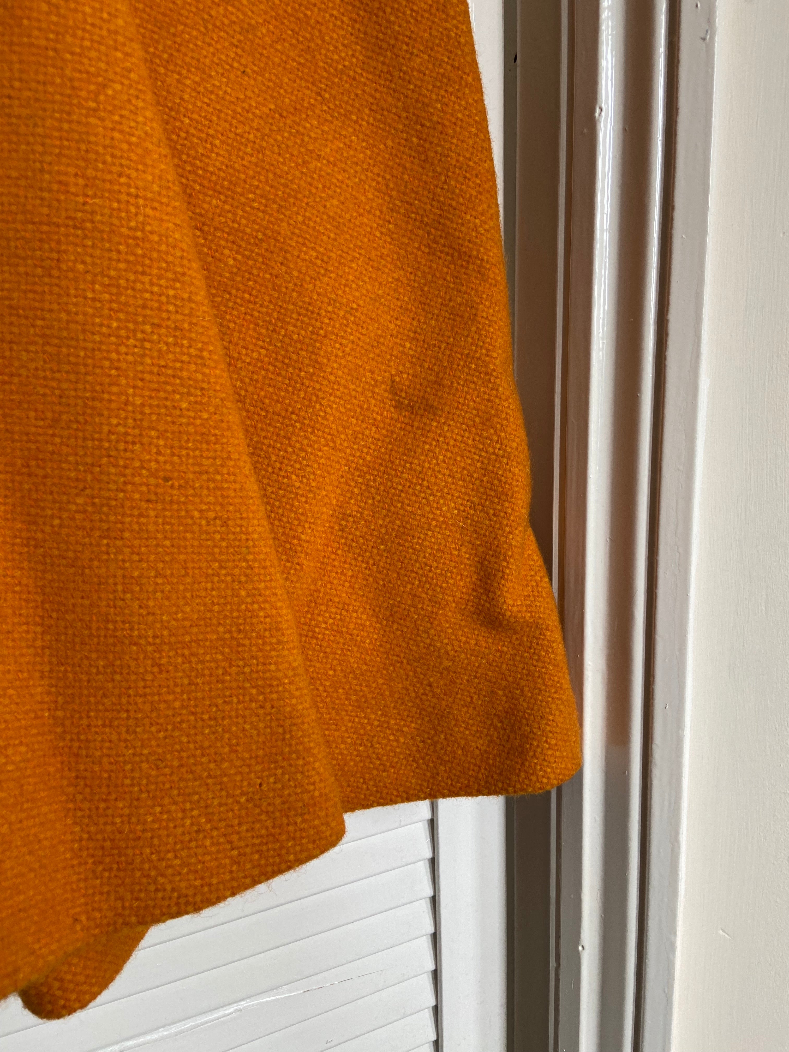 Preloved Orange woollen dress