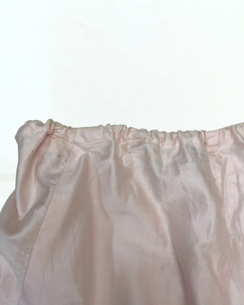 second hand Other Pink Silk Midi Skirt 14 OWNI