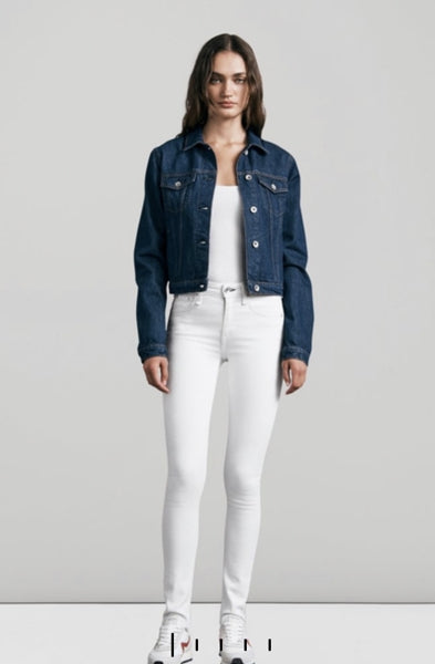 Preloved Rag and Bone NY White skinny jean