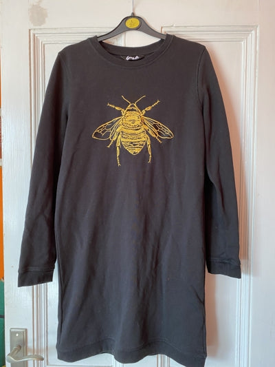 Preloved Bee Sweatshirt Dress