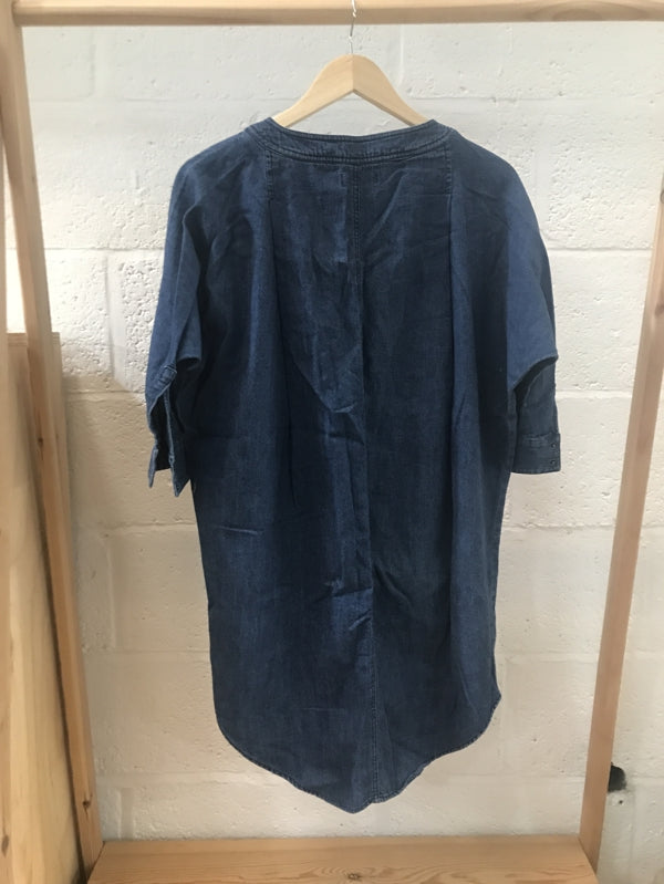 Preloved Denim Shirt Dress