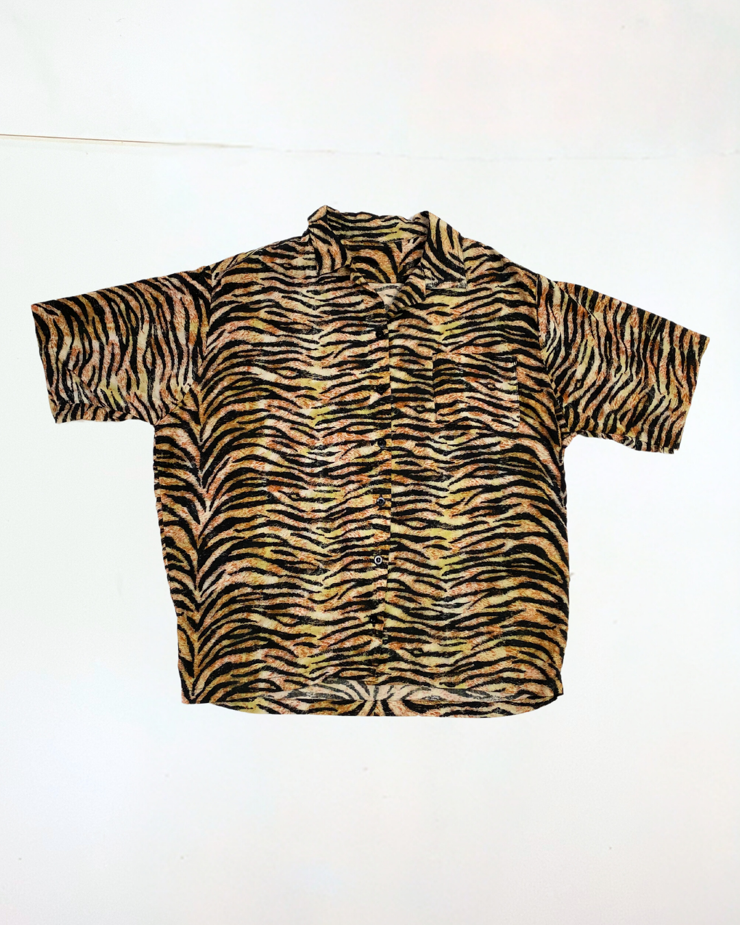 Handmade Tiger Print Skirt Size M