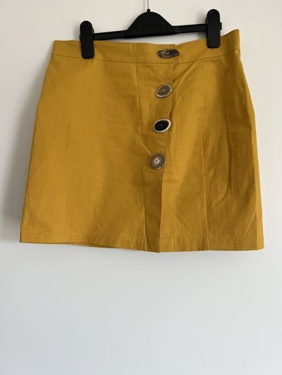Preloved Mustard Mini Skirt